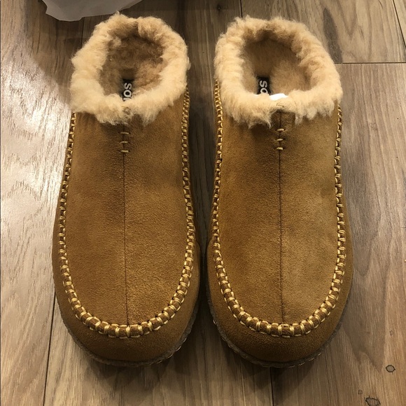 SOREL Falcon Ridge™ II Men’s Slippers-US Size 10 (Camel Brown)